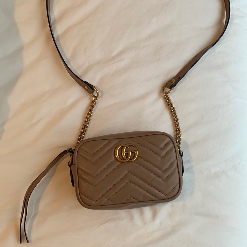 Gucci Marmont Mini Matelasse Crossbody